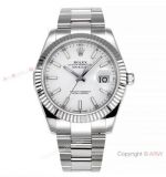 Super Clone Rolex Datejust ii JVS Cal.3235 White Oyster Watch &72 Power Reserve